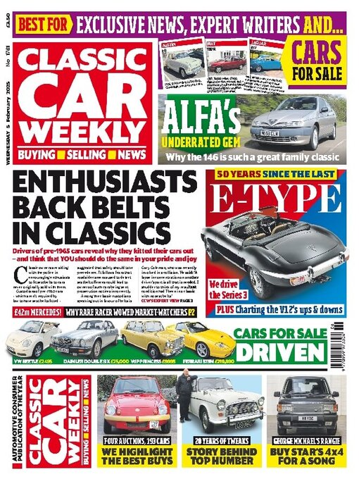 Title details for Classic Car Weekly by H BAUER PUBLISHING LIMITED - Available